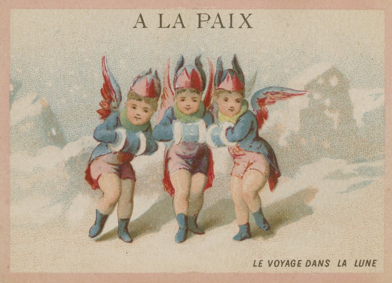 平和で-月への旅 作： フランス語学校