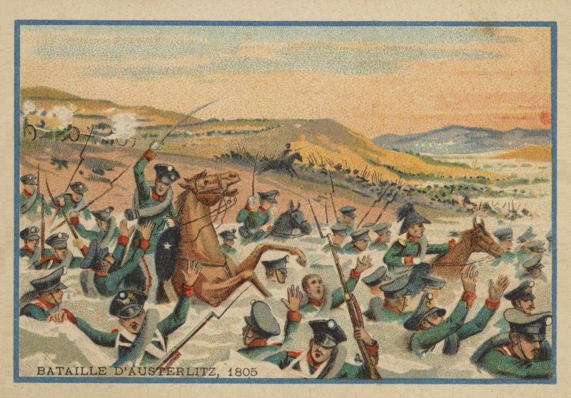 1805年のアウステルリッツの戦い 作： フランス語学校
