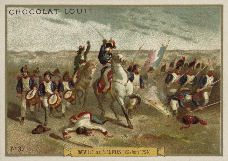 フルーラスの戦い、フランス革命戦争、1794年6月26日 作： フランス語学校