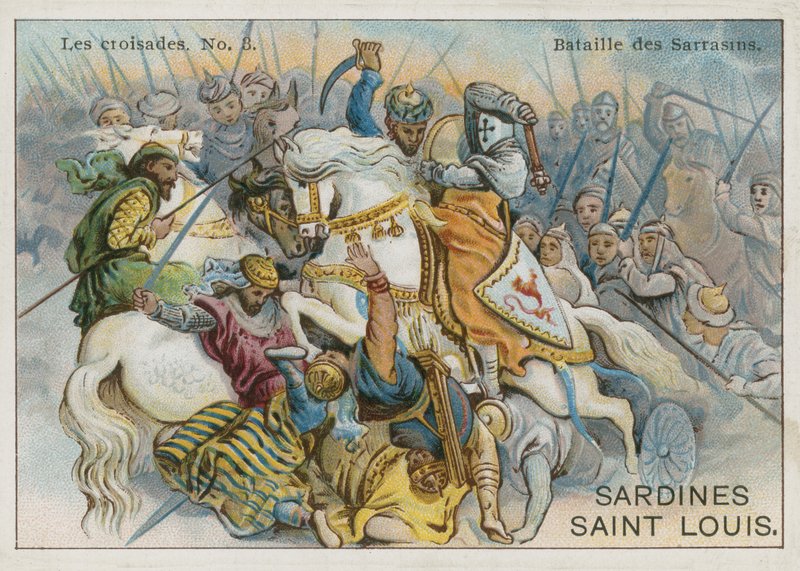 サラセン人の戦い 作： フランス語学校