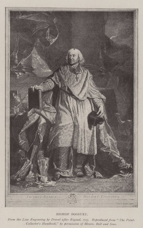 Bishop Bossuet（リトグラフ 作： フランス語学校