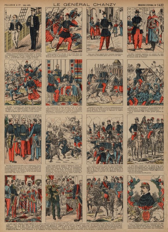 フランスの将軍、アルフレッド・シャンジーの経歴（カラー図版 作： フランス語学校