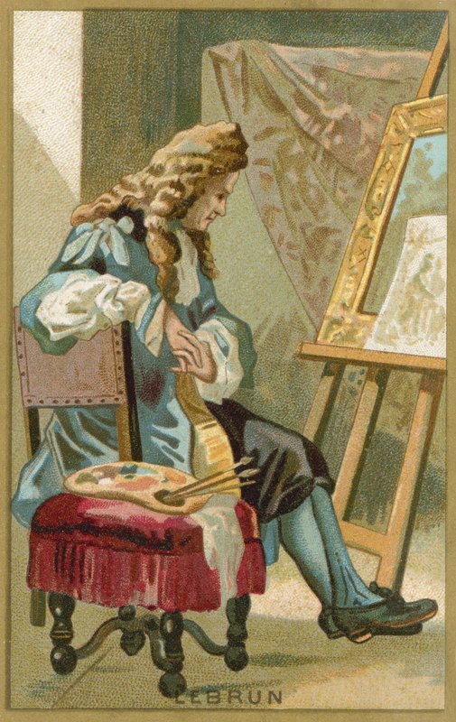 Charles Le Brun、フランス人アーティスト 作： フランス語学校