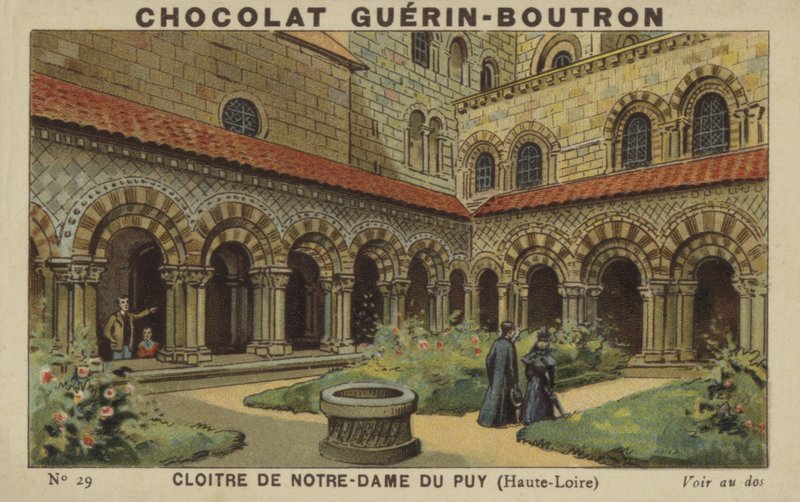 ノートルダムデュピュイ回廊、オートロワール 作： フランス語学校