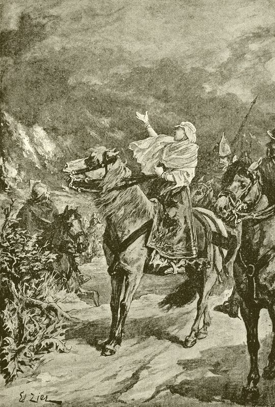 ブルゴーニュの国に発砲するクロチルド 作： フランス語学校