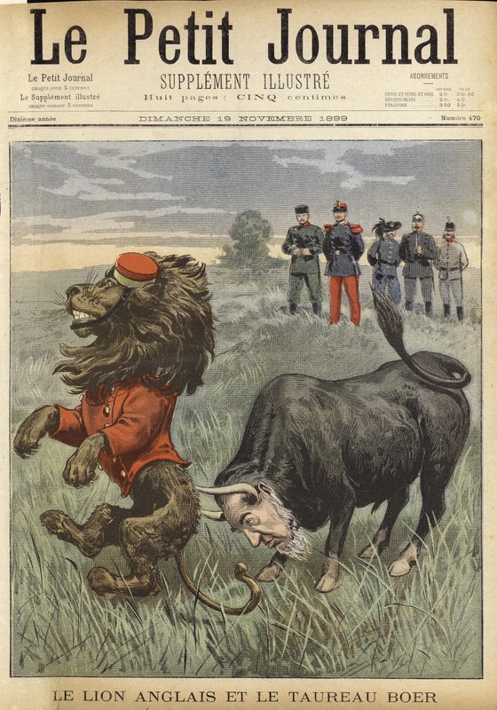 ルプティジャーナルの表紙、1899年11月19日 作： フランス語学校