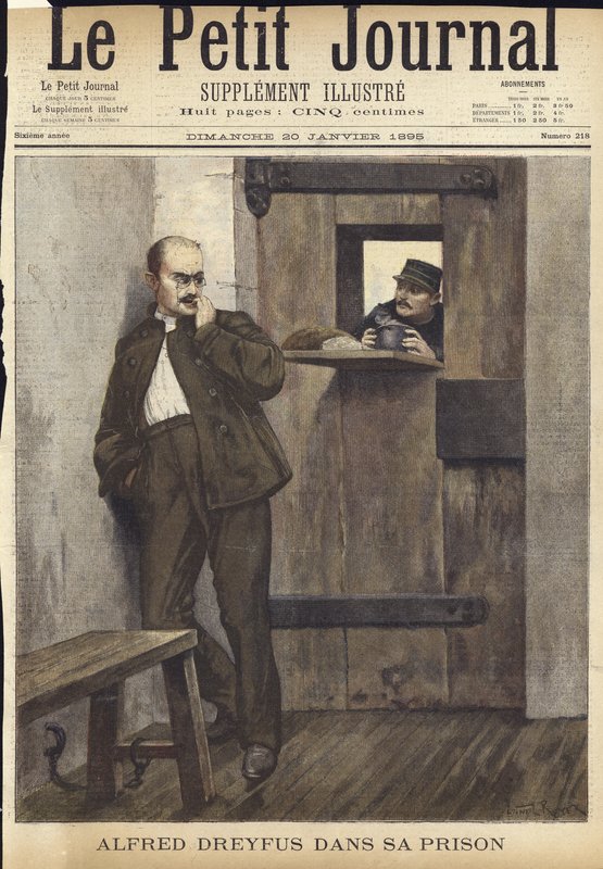 ルプチジャーナルの表紙、1895年1月20日 作： フランス語学校