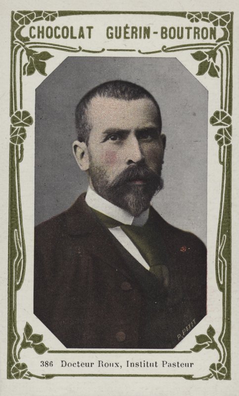 Doctor Roux、Institut Pasteur（カラー写真） 作： フランス語学校