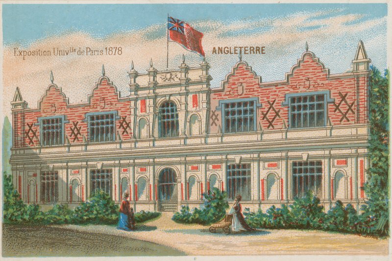 イングランド、1878年万国博覧会、パリ 作： フランス語学校