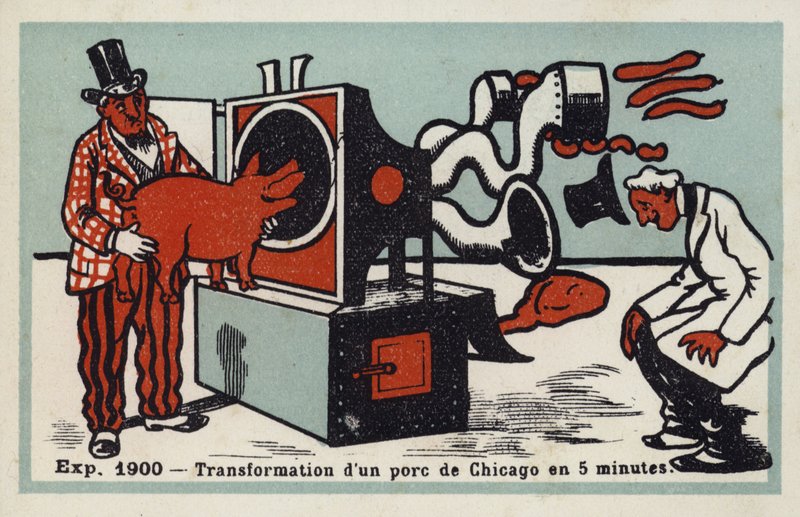 博覧会1900-シカゴのブタが5分で変身 作： フランス語学校