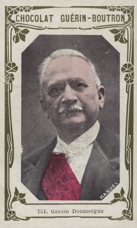 Gaston Doumergue（カラー写真） 作： フランス語学校