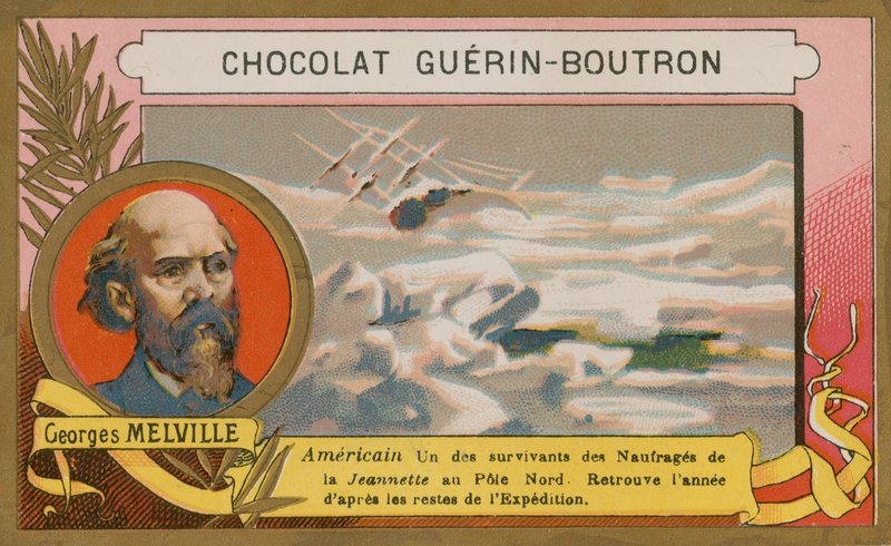 ジョージメルビル、アメリカ海軍士官、北極探検家 作： フランス語学校