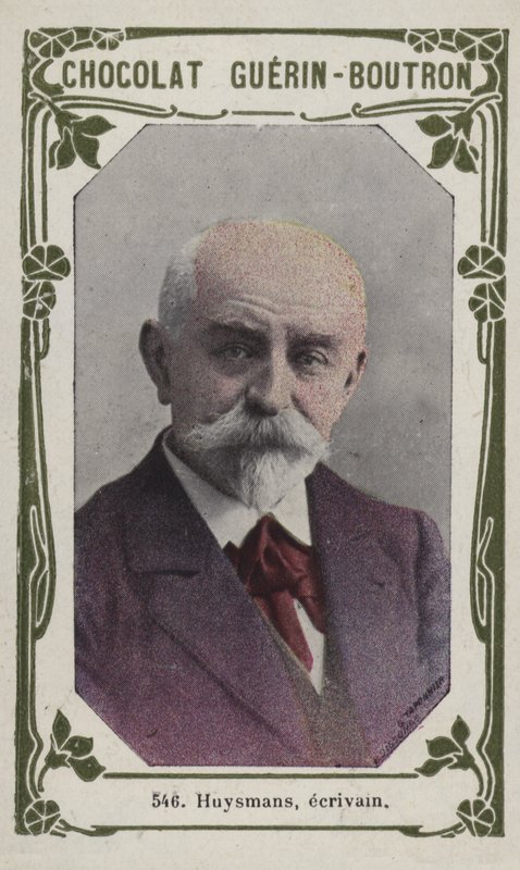 Huysmans、作家（カラー写真） 作： フランス語学校