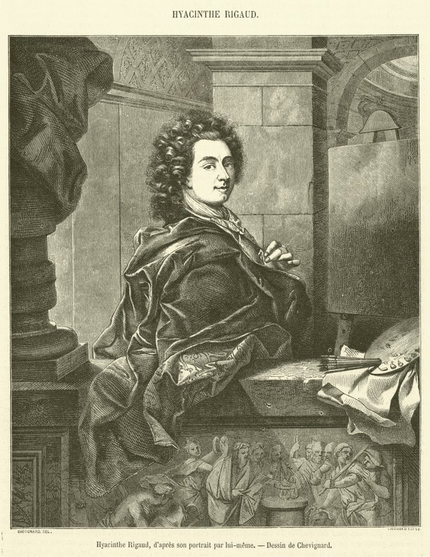 Hyacinthe Rigaud (エングレービング) 作： フランス語学校