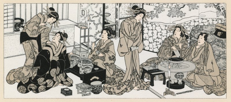 日本の衣装 作： フランス語学校
