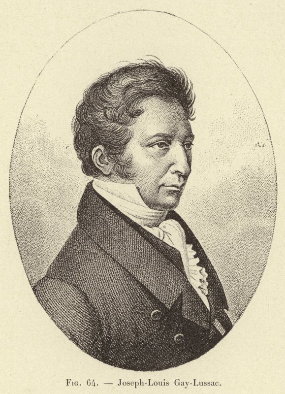 Joseph-Louis Gay-Lussac（彫刻 作： フランス語学校