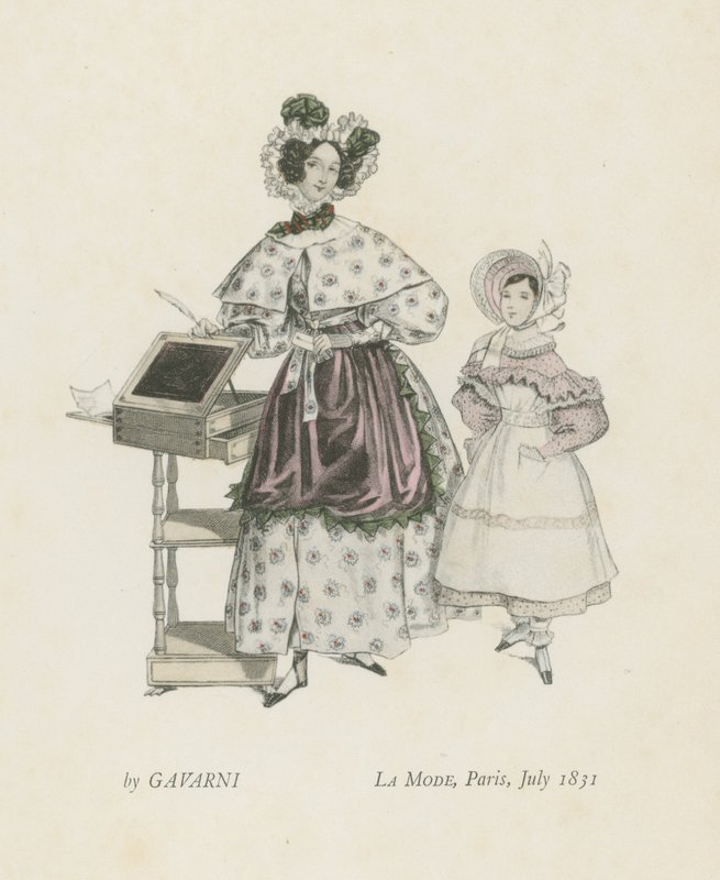 ラモード、パリ、1831年7月 作： フランス語学校