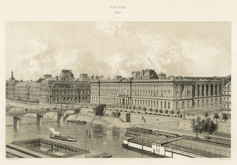 ルーヴル美術館、1867年 作： フランス語学校