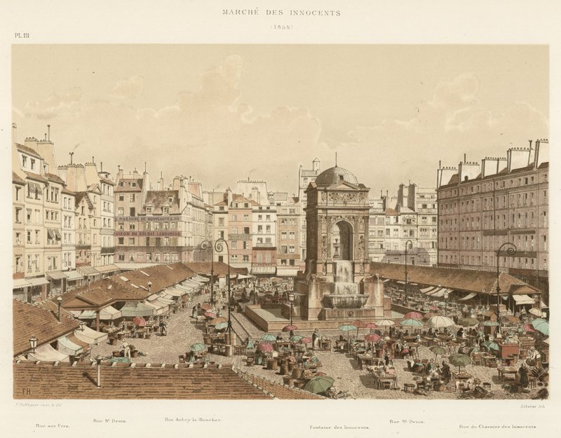 イノセントズのマーチ、1855 作： フランス語学校