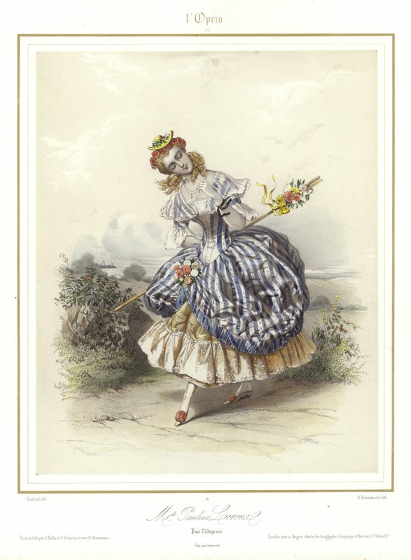 Pas Villageois de lOperaのPauline Leroux嬢 作： フランス語学校