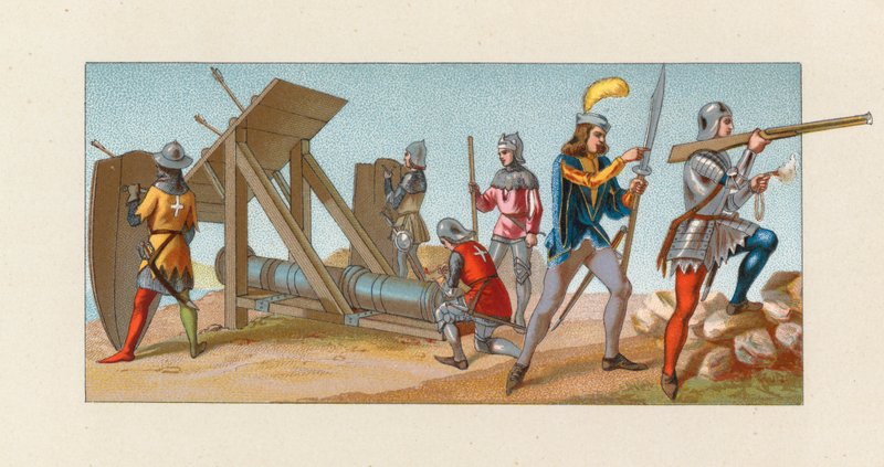 中世のコスチューム 作： フランス語学校