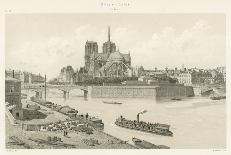 ノートルダム、1881 作： フランス語学校