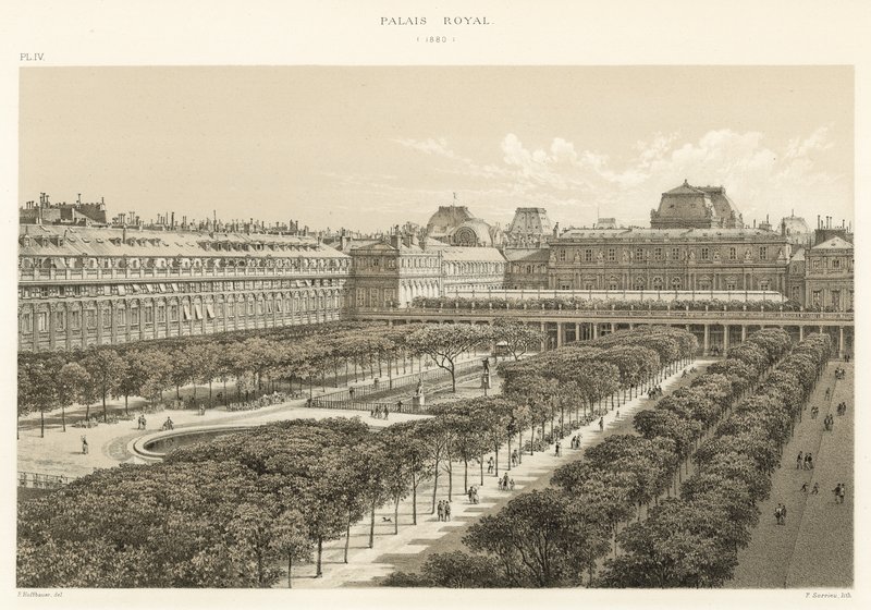 王宮、1880 作： フランス語学校