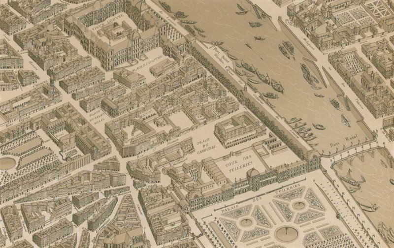パリ、1730 作： フランス語学校