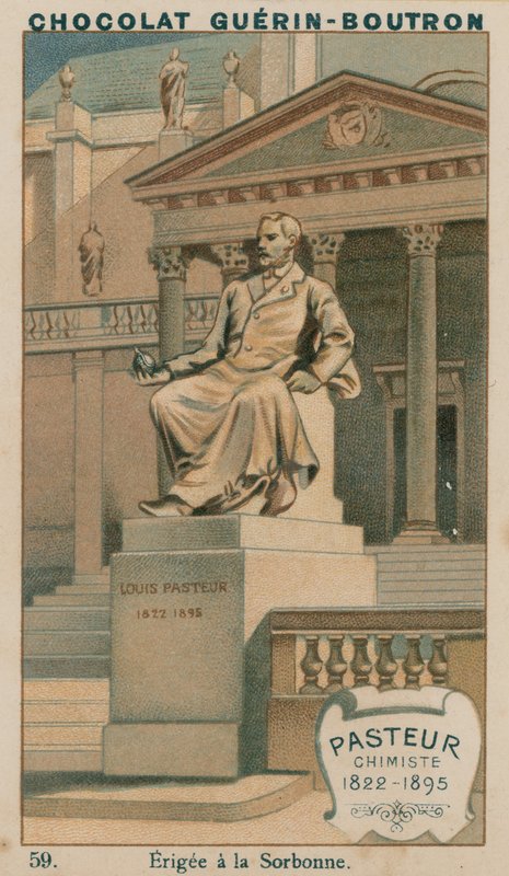 牧師、化学者、1822-1895、ソルボンヌ大学で建立 作： フランス語学校