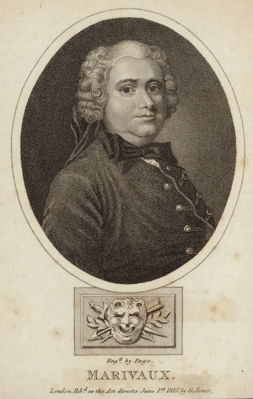 ピエール・ド・マリヴォー-フランスの小説家および劇作家（1688-1763） 作： フランス語学校
