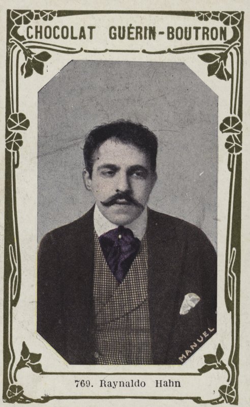 Raynaldo Hahn（カラー写真） 作： フランス語学校