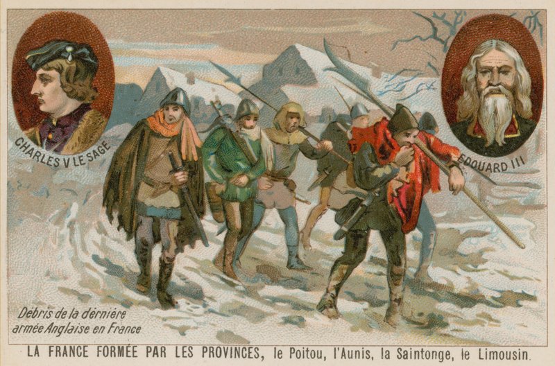 フランス最後のイギリス軍の残党 作： フランス語学校