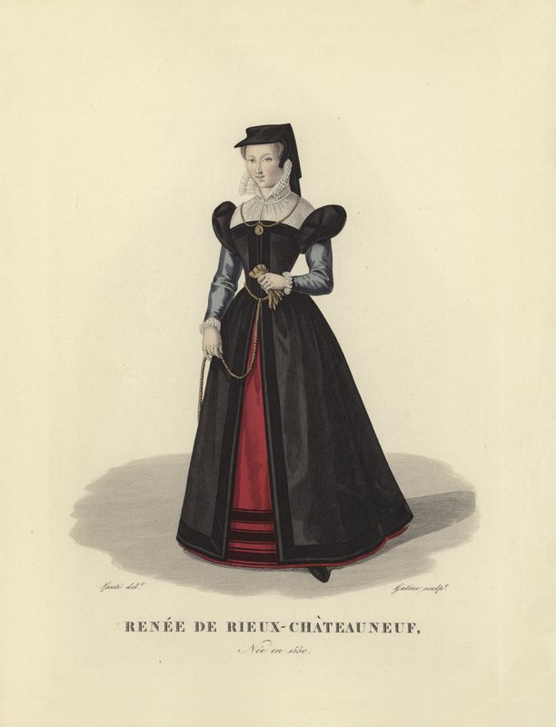 Renee de Rieuf、La Belle Chateauneuf 作： フランス語学校