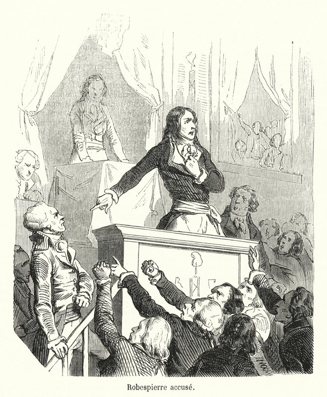 Robespierre accuse (carving) 作： フランス語学校