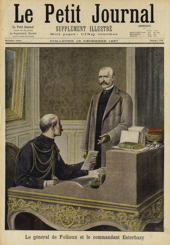 ドレイファス事件、1897 作： フランス語学校