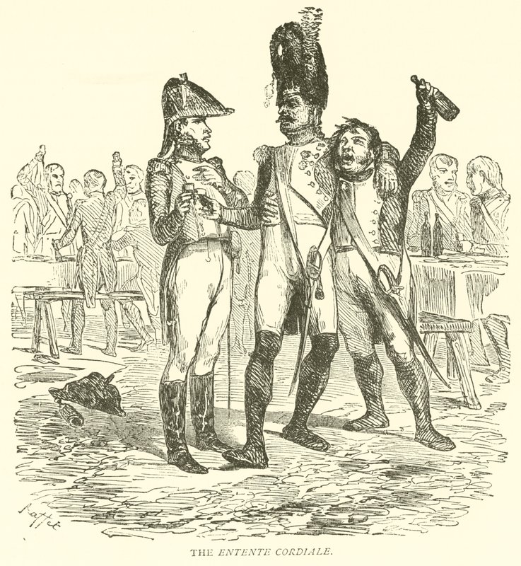 The Entente Cordiale（彫刻 作： フランス語学校