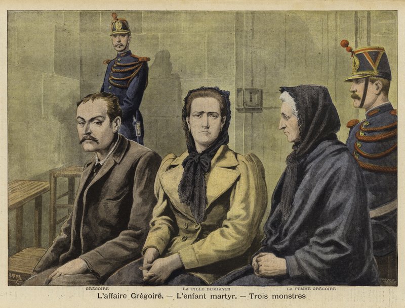 グレゴワールの児童殺害、フランス、1897 作： フランス語学校