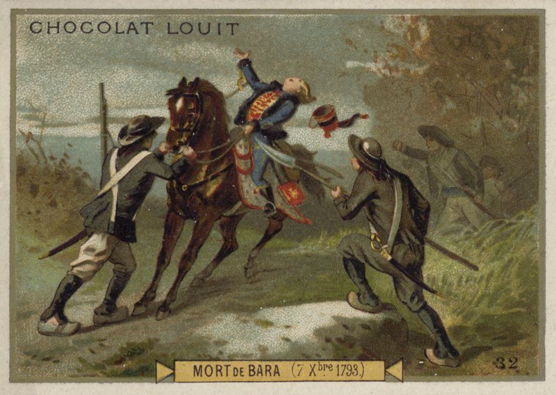 1793年12月7日、フランス革命、ヴァンディ蜂起、ジョセフバラの死 作： フランス語学校