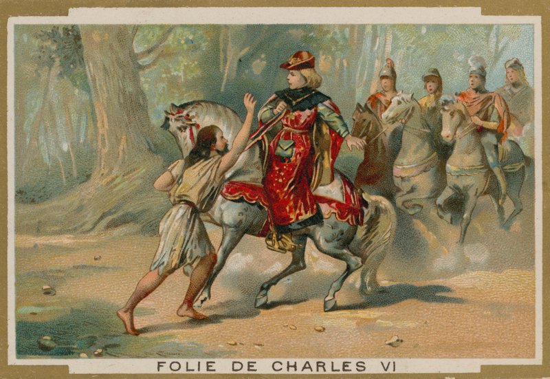 フランスのシャルル6世の狂気、1392年 作： フランス語学校