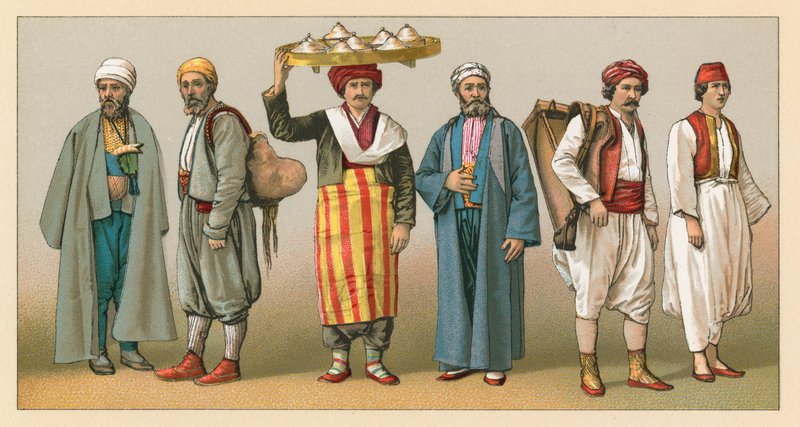 トルコのコスチューム 作： フランス語学校