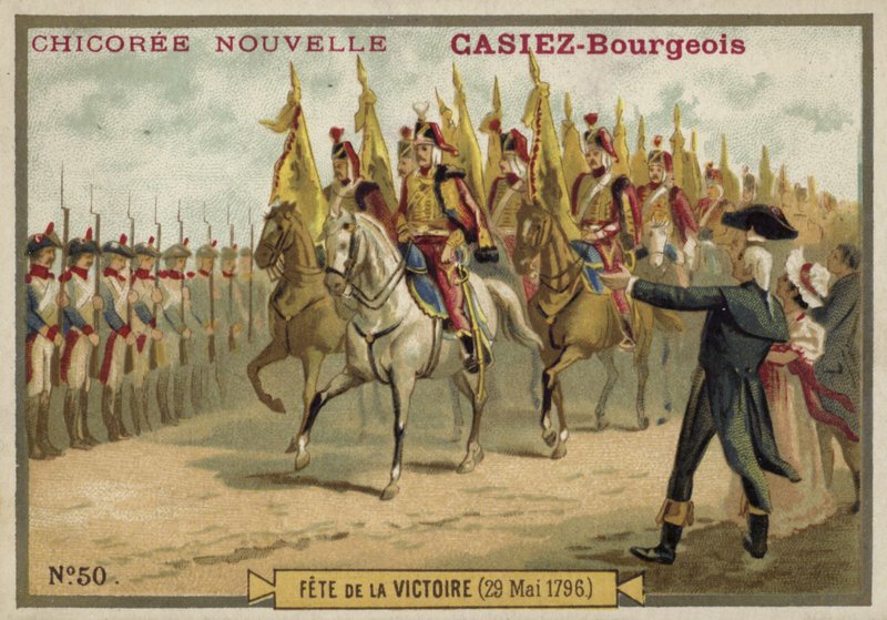勝利のパレード、1796年5月29日 作： フランス語学校