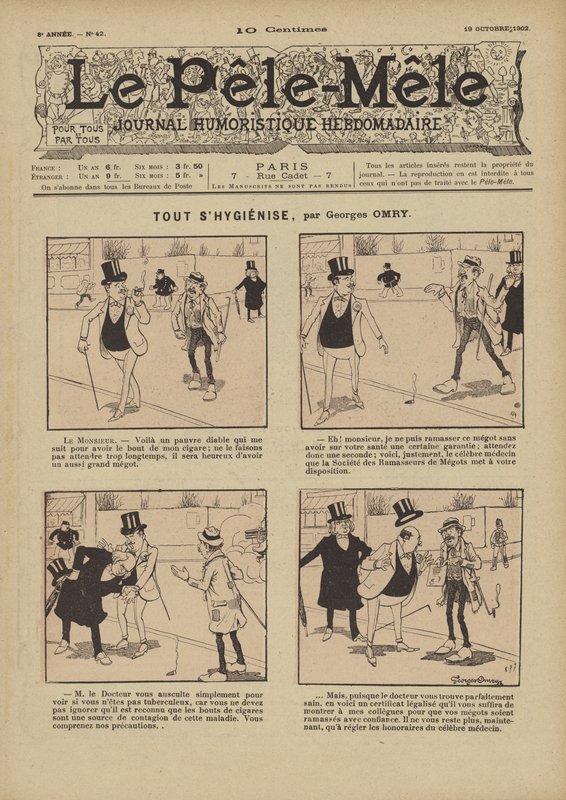 すべて恥ずかしがり屋。ルペレメレの挿絵、1902 作： ジョルジュ・アントニン・アンリ・モリー