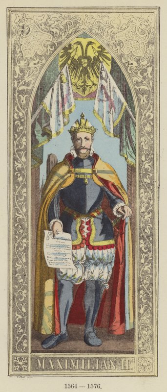 Maximilian II、1564-1576 作： ドイツ語学校