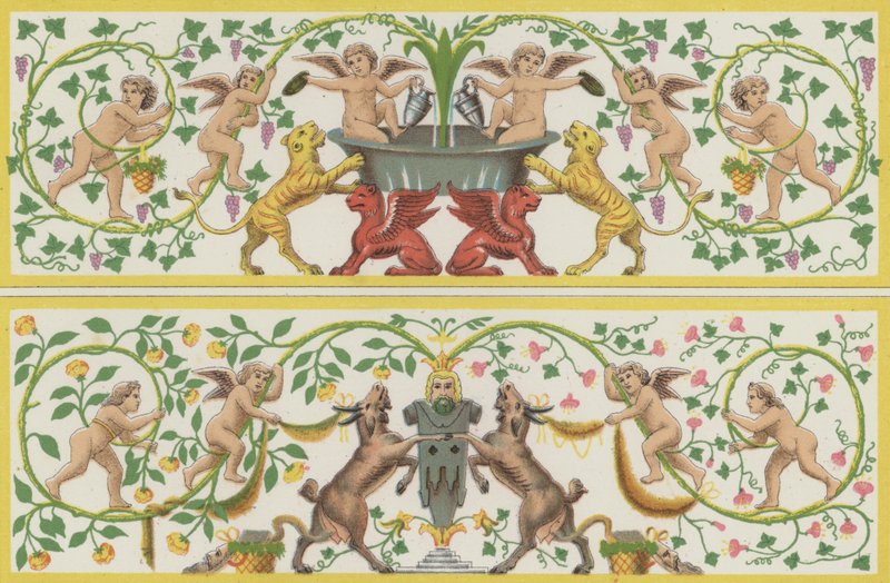 16世紀のイタリアの壁画 作： ドイツ語学校