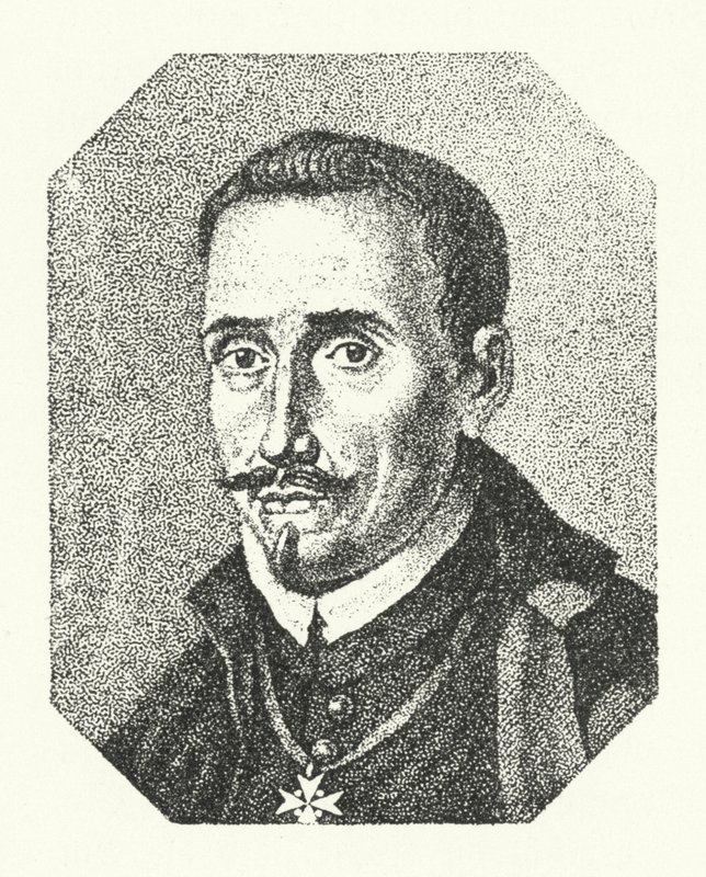 ロペ・デ・ベガ（スペインの詩人・劇作家）（銅版画 作： ドイツ語学校