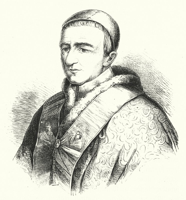 ローマ法王グレゴリー16世（彫刻 作： ドイツ語学校