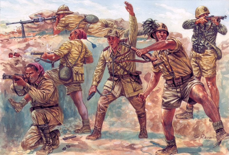 第二次世界大戦: 1934年から1943年にかけてのイタリア占領期のリビア