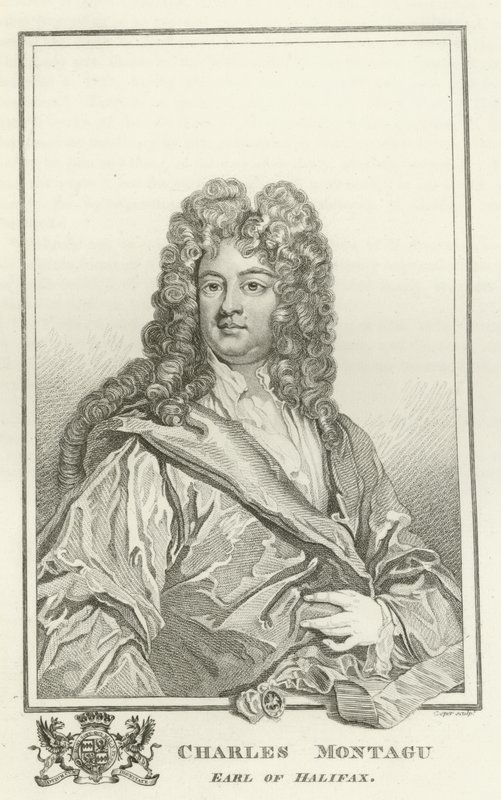 Charles Montagu、ハリファックス伯爵 作： ゴッドフリー・ネラー