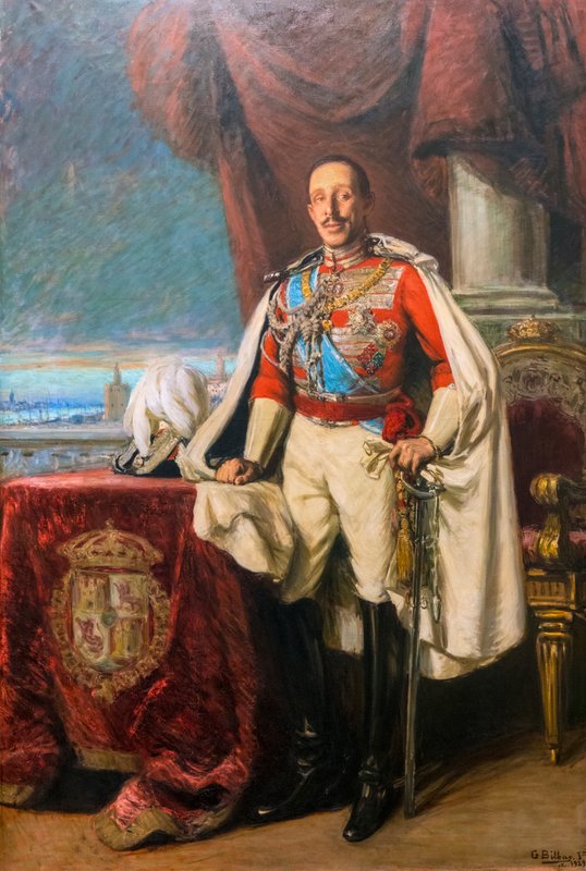1877年 スペイン 銀貨 王の肖像　アルフォンソ2世 Gonzalo_Bilbao_Martinez_-