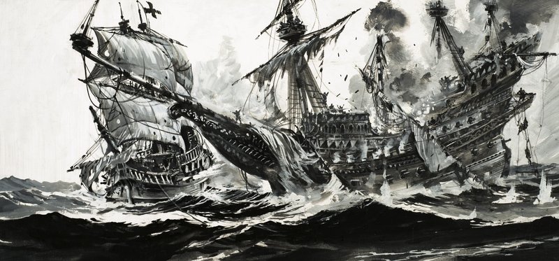 正体不明の海戦 作： グラハム・コトン